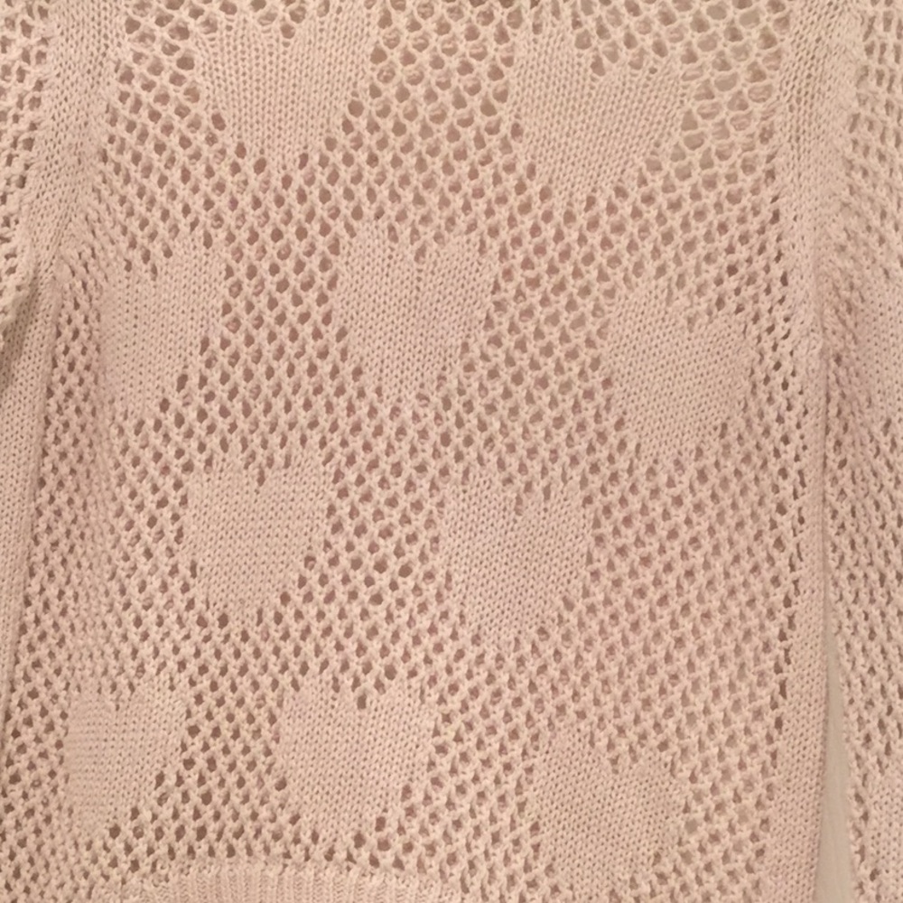Lauren Conrad Sweater,  Cream, Size M. - Picture 5 of 8